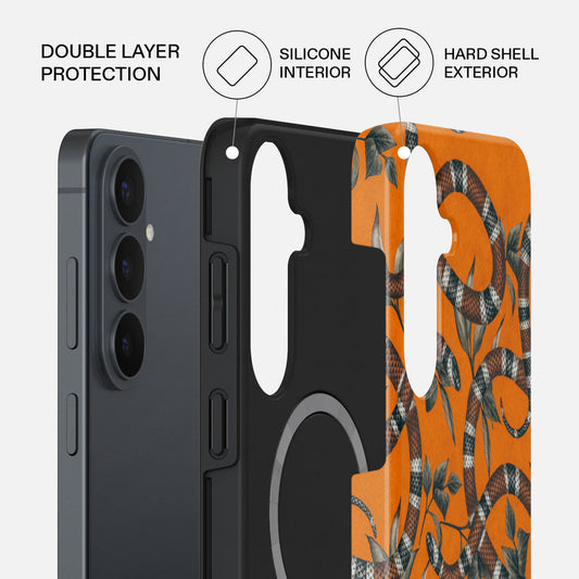 Bitter Apricot - Snake Samsung Galaxy S26 FE Case