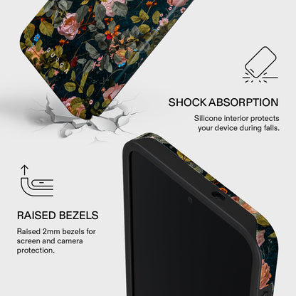 Bloomy Garden - Vintage Samsung Galaxy S26 FE Case