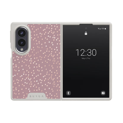 Hot Cocoa - Spotted Samsung Galaxy Z Fold 8 Case