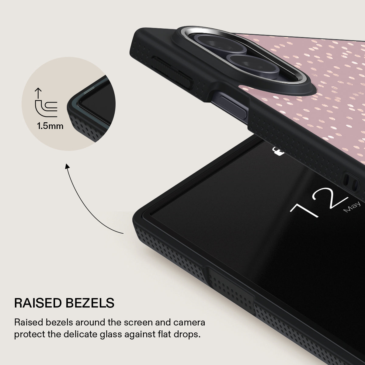 Hot Cocoa - Spotted Samsung Galaxy Z Fold 8 Case