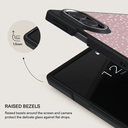 Hot Cocoa - Spotted Samsung Galaxy Z Fold 8 Case