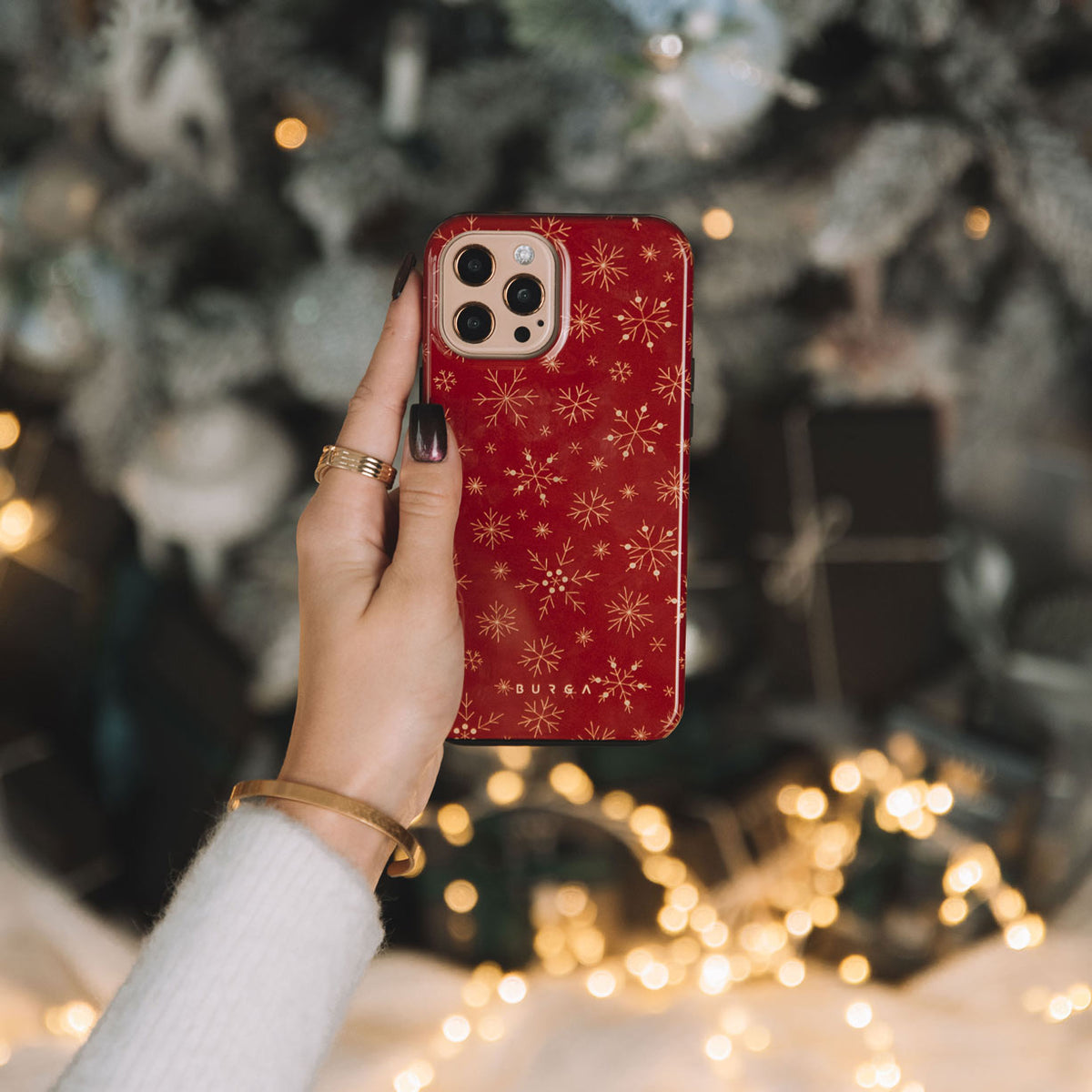 Dear Santa - Snowflake Samsung Galaxy S26 FE Case