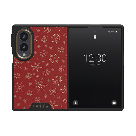 Dear Santa - Snowflake Samsung Galaxy Z Fold 8 Case