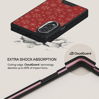 Dear Santa - Snowflake Samsung Galaxy Z Fold 8 Case
