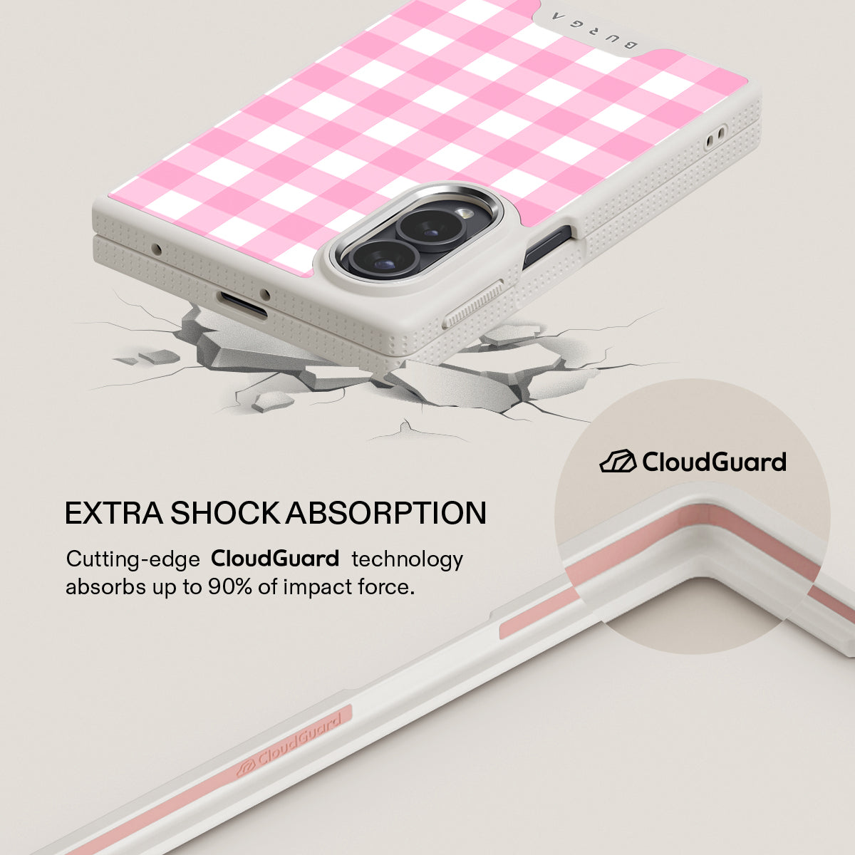Think Pink - Samsung Galaxy Z Fold 8 Case