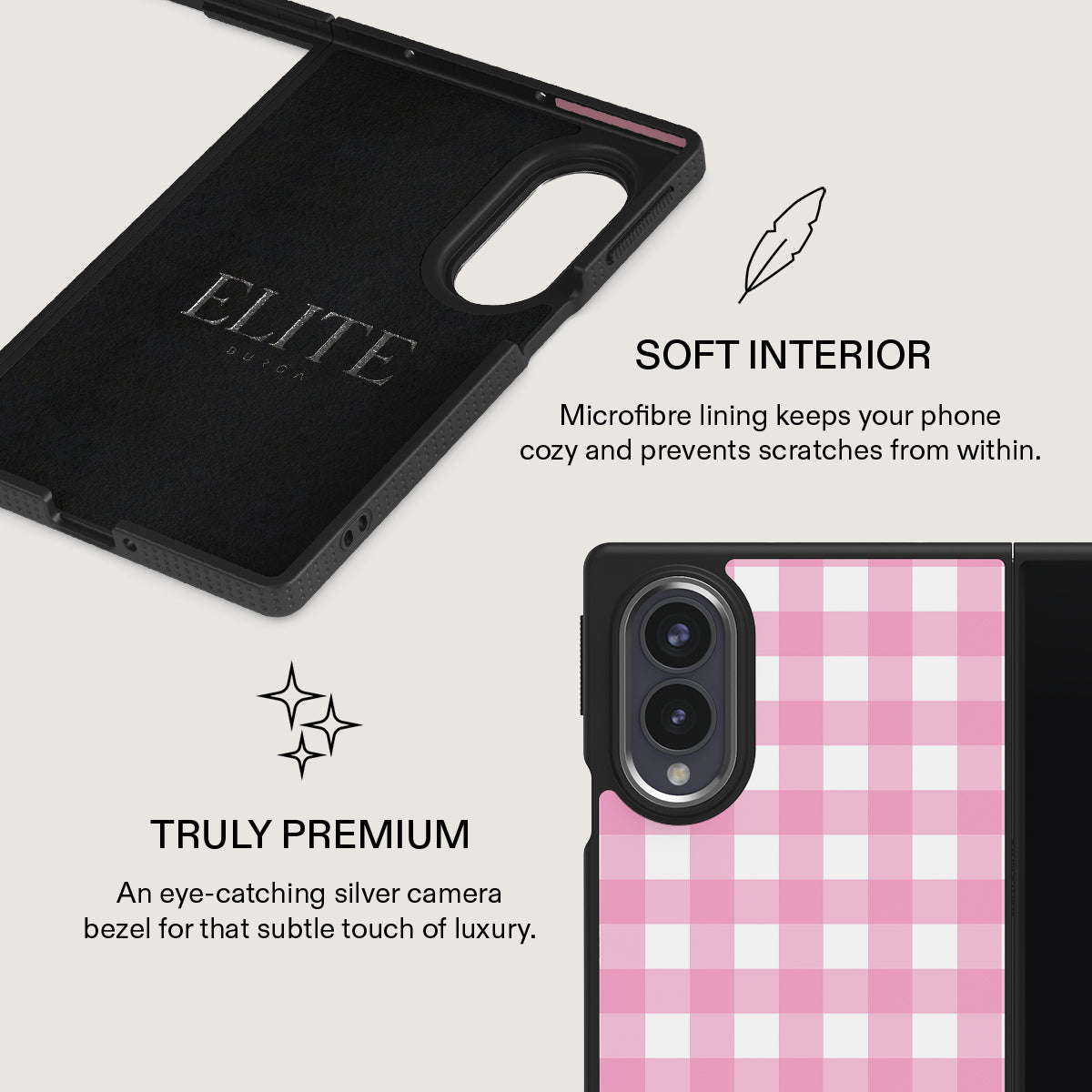 Think Pink - Samsung Galaxy Z Fold 8 Case