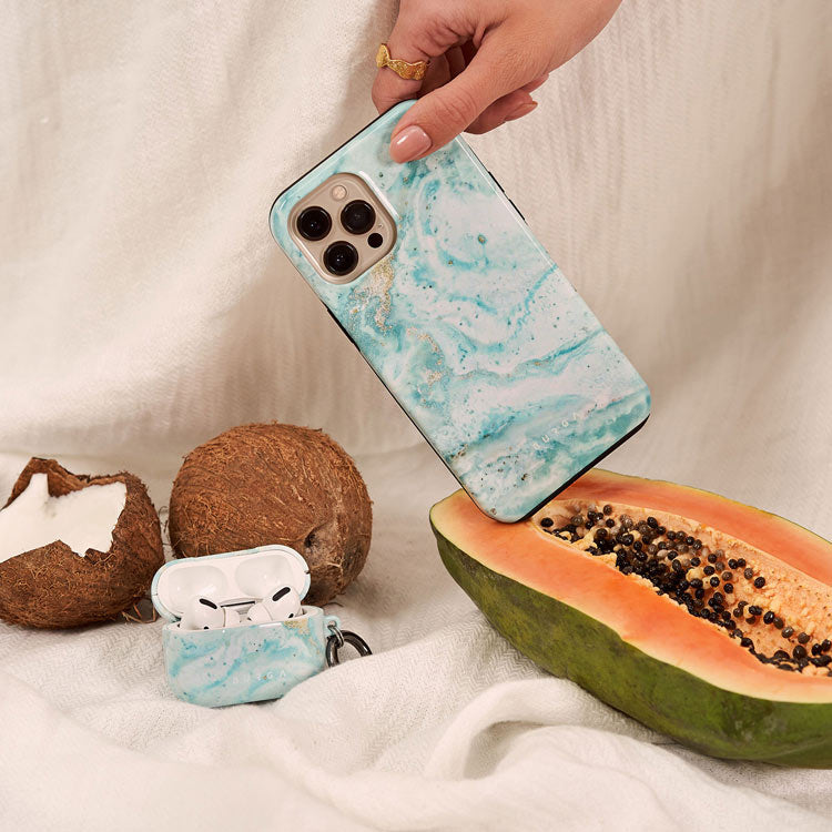 Uluwatu Waves - Teal Xiaomi 17 Case