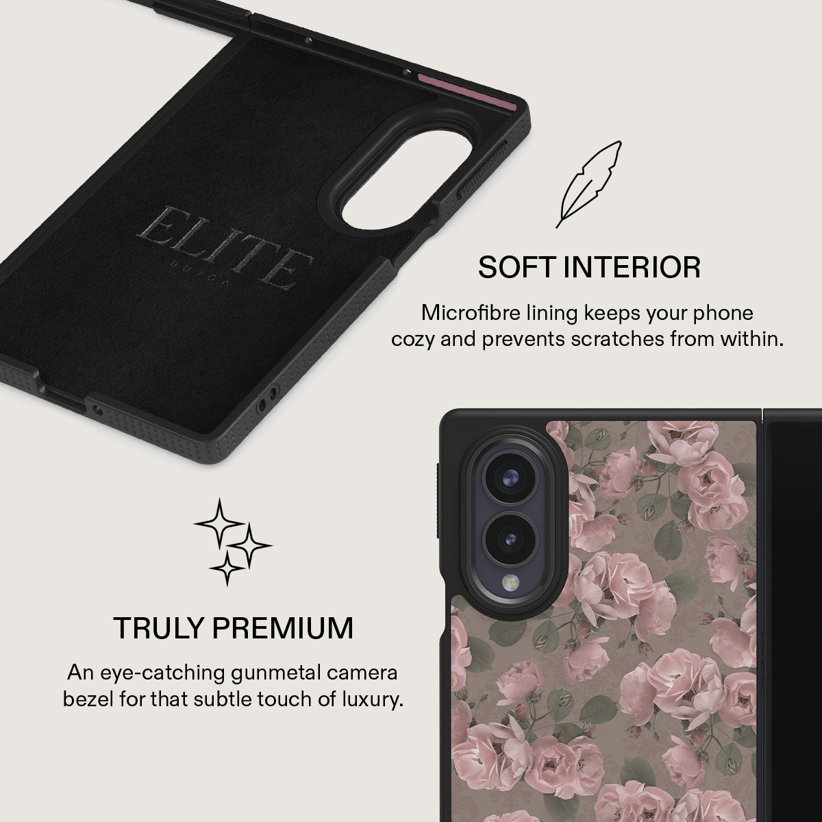 Vintage Glamour - Samsung Galaxy Z Fold 8 Case